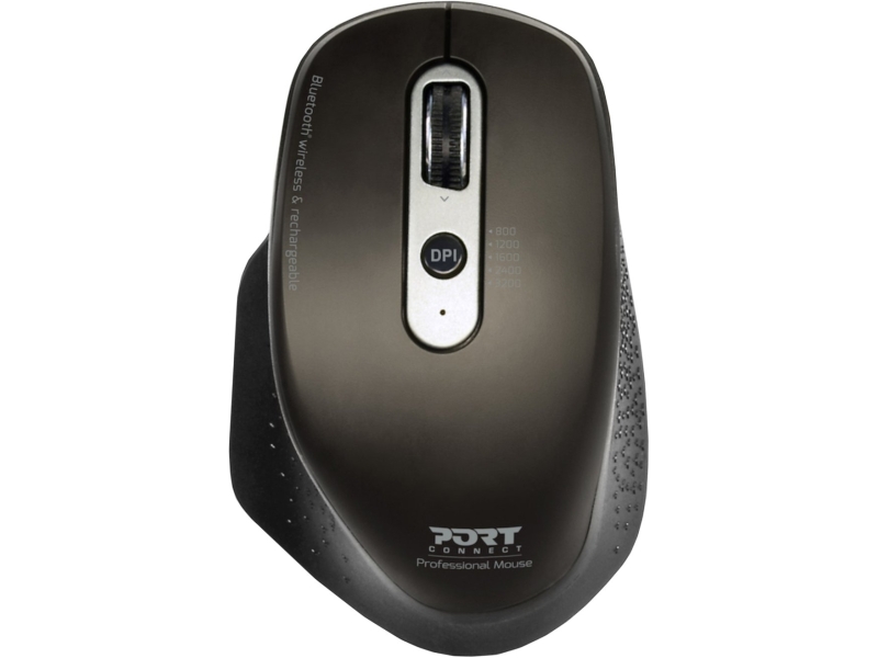 Modus Systems | Port | Port Connect Bluetooth Wireless and Rechargeable Executive Mouse - Black