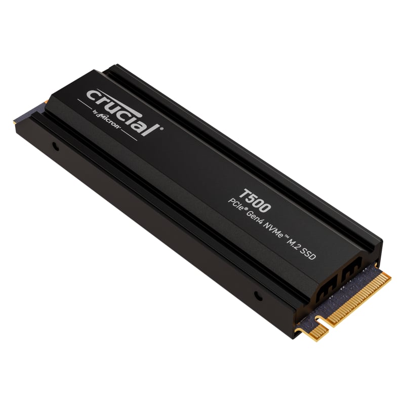 Modus Systems | Crucial | Crucial T500 1TB M.2 NVMe Gen4 with Heatsink NAND SSD