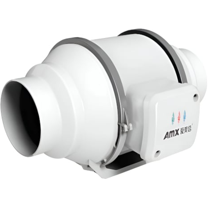 AMX 315MM/12" MIXED FLOW INDUSTRIAL INLINE DUCT FAN | D315 - Image 2