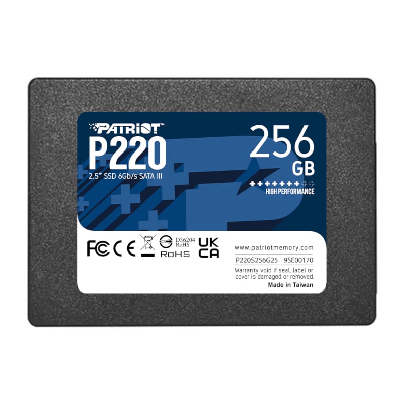 Modus Systems | Patriot | Patriot P220 256GB 2.5" SSD