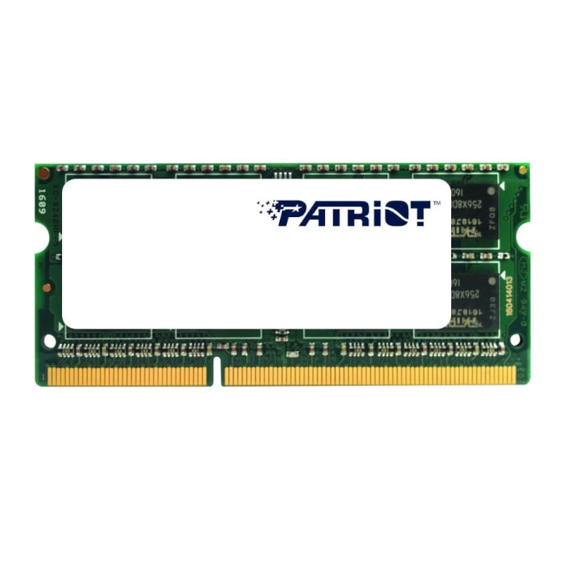 Modus Systems | Patriot | Patriot Signature Line 8GB 1600MHz DDR3L Dual Rank SODIMM Notebook Memory