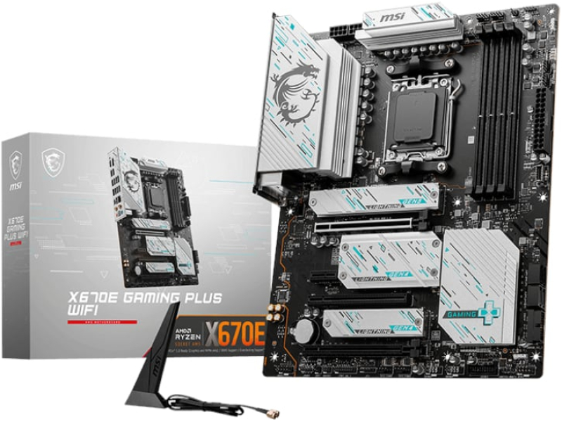 Modus Systems | MSI | MSI X670E GAMING PLUS WIFI AMD AM5 ATX Gaming Motherboard