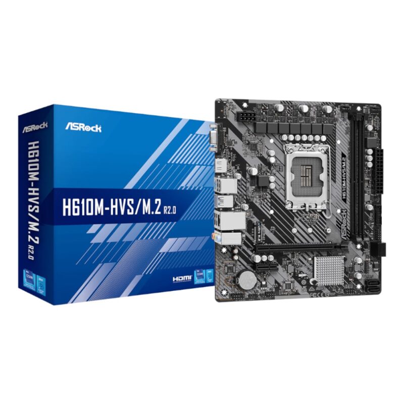 Modus Systems | ASRock | ASRock H610M-HVS/M.2 R2.0 Intel LGA 1700 m-ATX Motherboard