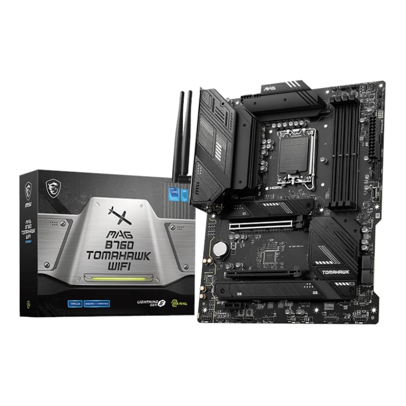 Modus Systems | MSI | MSI MAG B760 TOMAHAWK WIFI DDR5 Intel LGA1700 ATX Gaming Motherboard