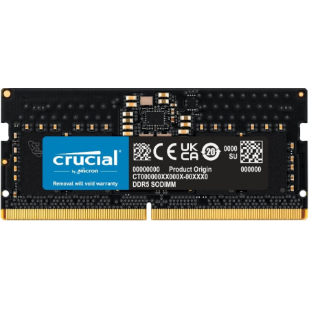 Modus Systems | Crucial | Crucial 8GB 4800MHz DDR5 SODIMM Notebook Memory