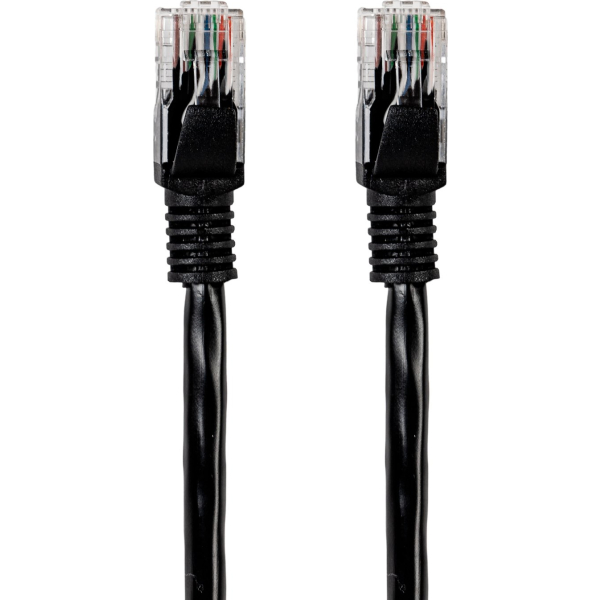 GIZZU CAT6 UTP FLY LEAD ETHERNET NETWORK CABLE 2M – BLACK | GCPCAT6020-BK - Image 2