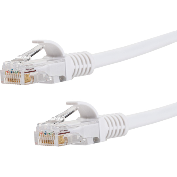 Modus Systems | Gizzu | Gizzu Cat6 UTP Fly Lead Ethernet Network Cable 50cm – White