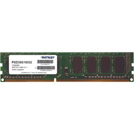 Modus Systems | Patriot | Patriot Signature Line 8GB 1600MHz DDR3 Single Rank Desktop Memory