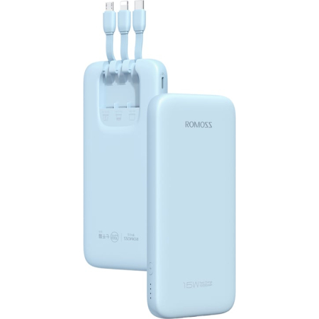 Modus Systems | Romoss | Romoss Power Bank 10000mAh 15W BLU