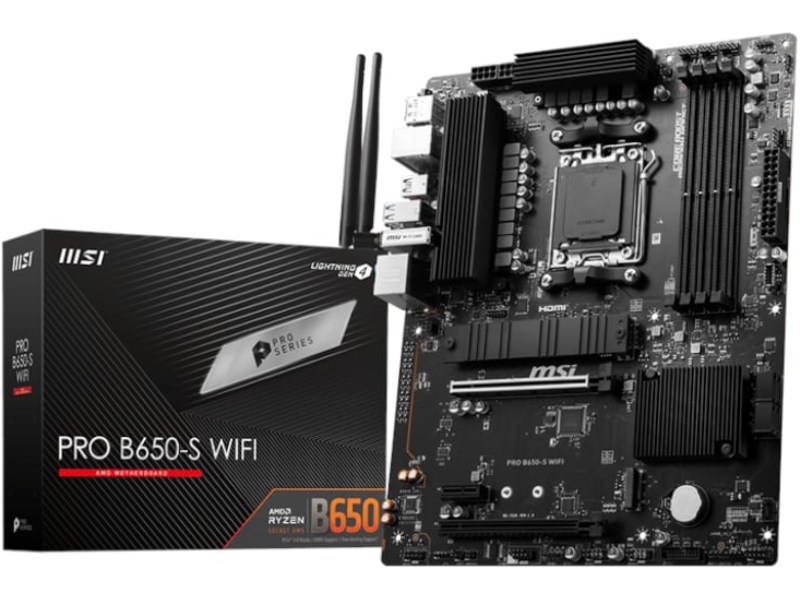 Modus Systems | MSI | MSI PRO B650-S Wi-Fi AMD AM5 ATX Gaming Motherboard