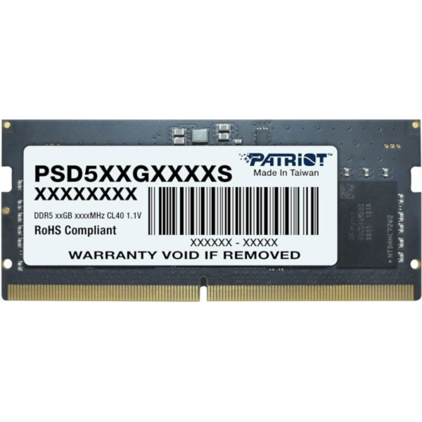 Modus Systems | Patriot | Patriot Signature Line 16GB 5600MHz DDR5 SODIMM Notebook Memory